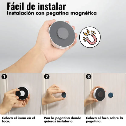 SensorLux LED – Luz Instantánea, Sin Instalaciones