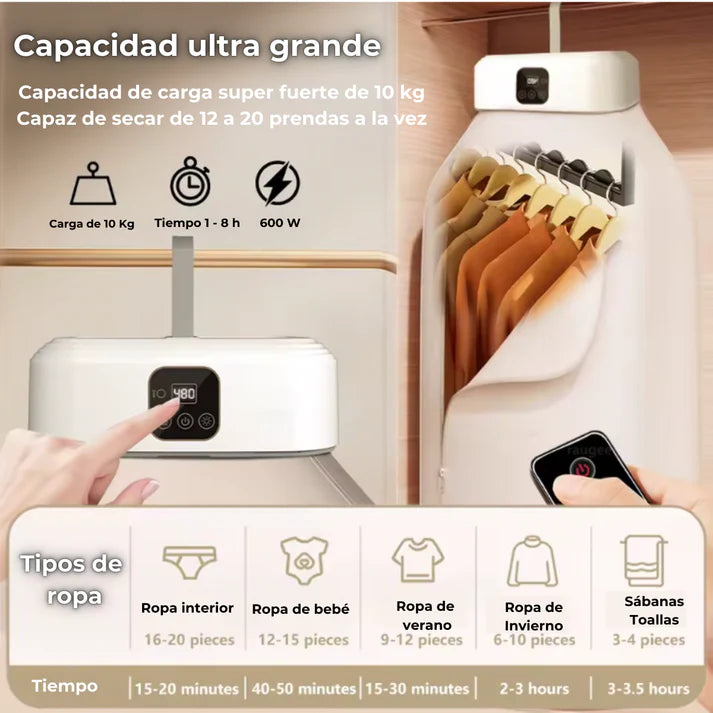 AirFlow Dryer - Secador de ropa portátil