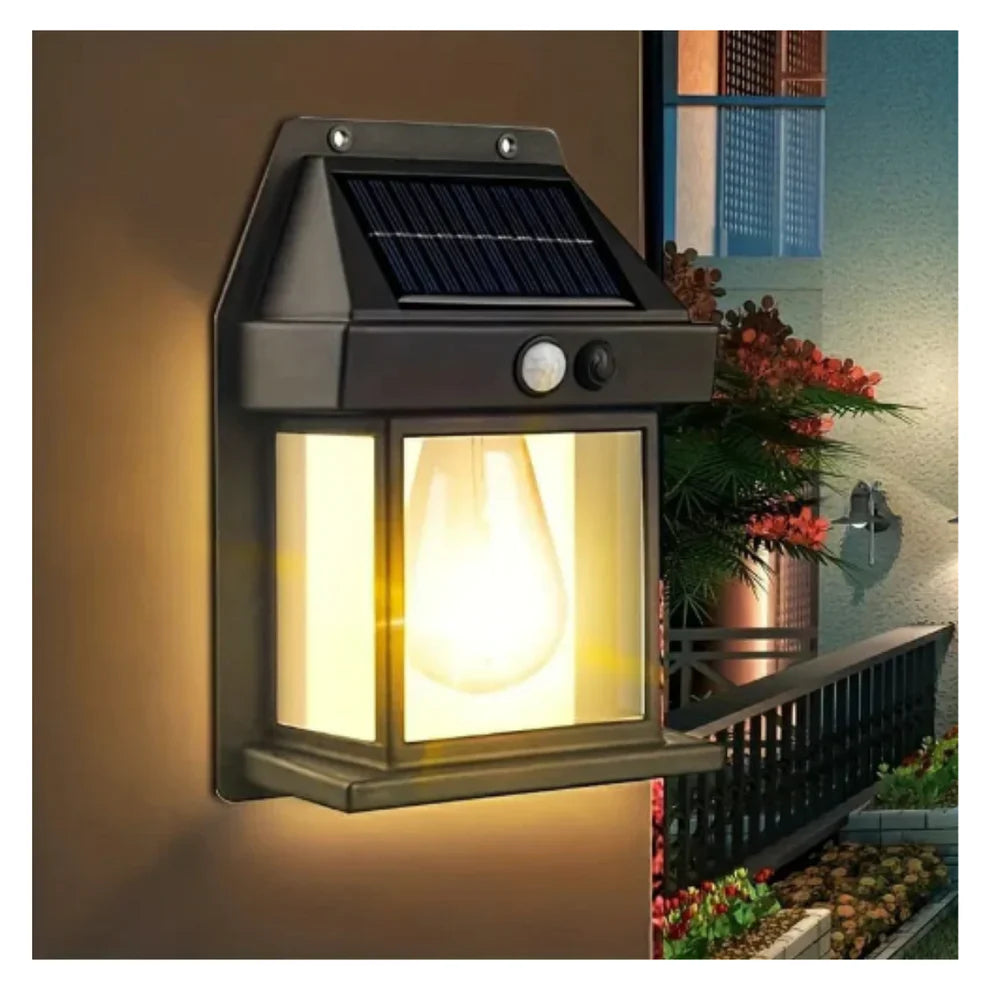 Luz Solar Decorativa Empalmada – Ilumina Tu Terraza Sin Cables 🌞